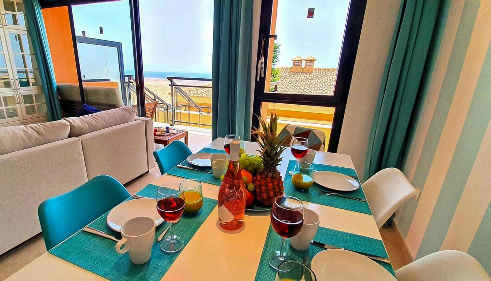 Apartament Panorama Blue Caleta De Fuste Zewnętrze zdjęcie